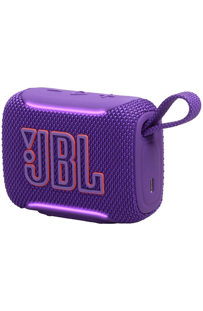 JBL Go 5 Ultra-portable Waterproof Bluetooth Speaker, Alternate, color, Purple