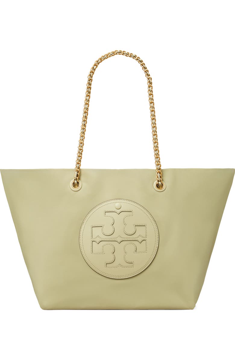 Tory Burch Ella Chain Tote, Main, color, Olive Sprig