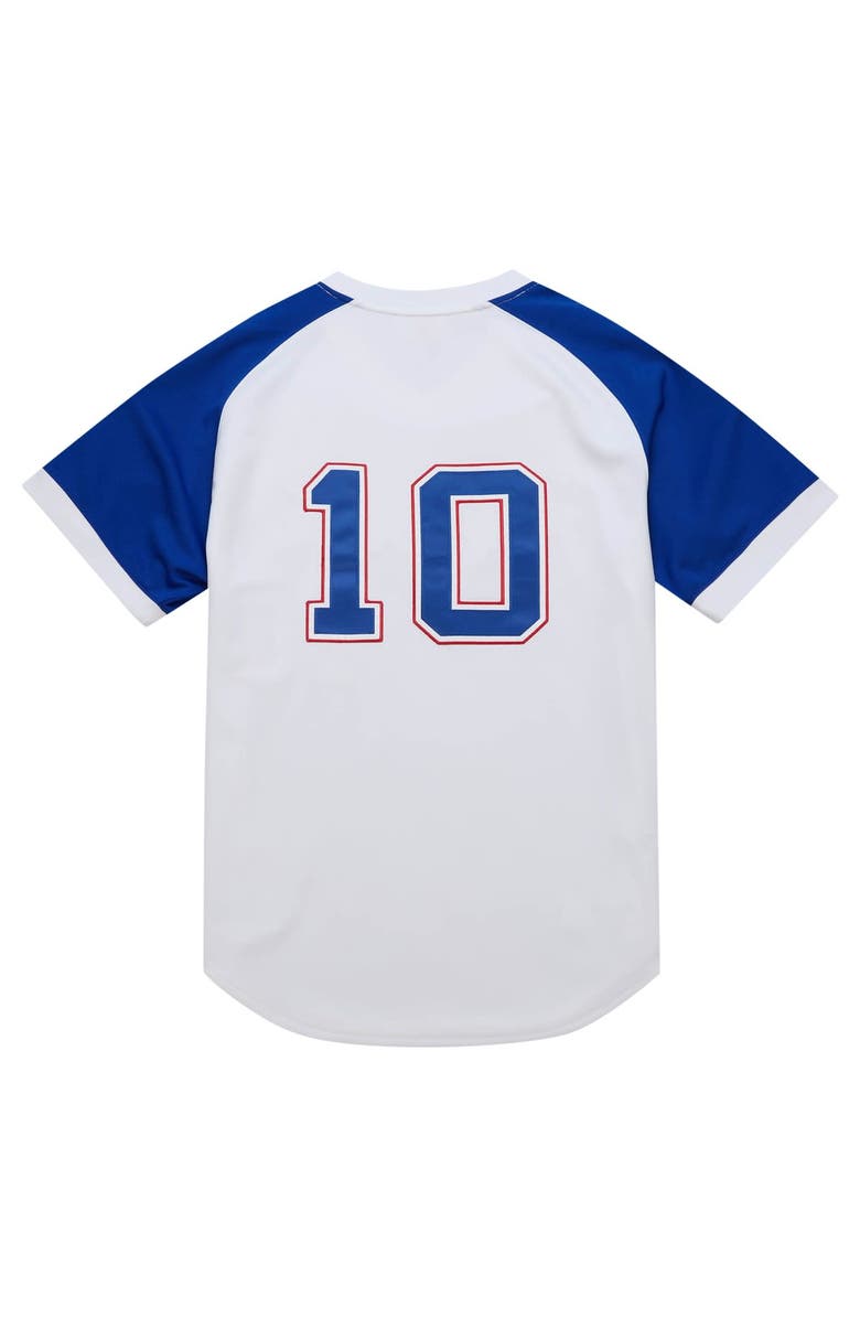 Mitchell & Ness Men's Mitchell & Ness Chipper Jones White Atlanta Braves 2004 Cooperstown Collection Authentic Throwback Jersey, Alternate, color, 