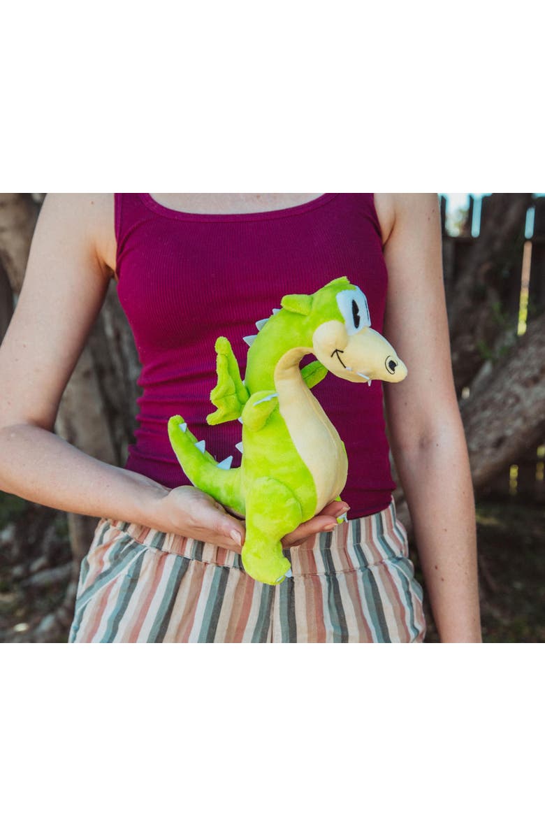 Toynk Cuphead 8-Inch Collector Plush Toy | Grim Matchstick, Alternate, color, Green