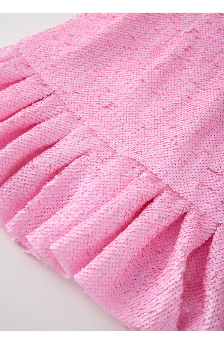 Marlo Kids Valery Sequin Mini Dress, Alternate, color, Pink