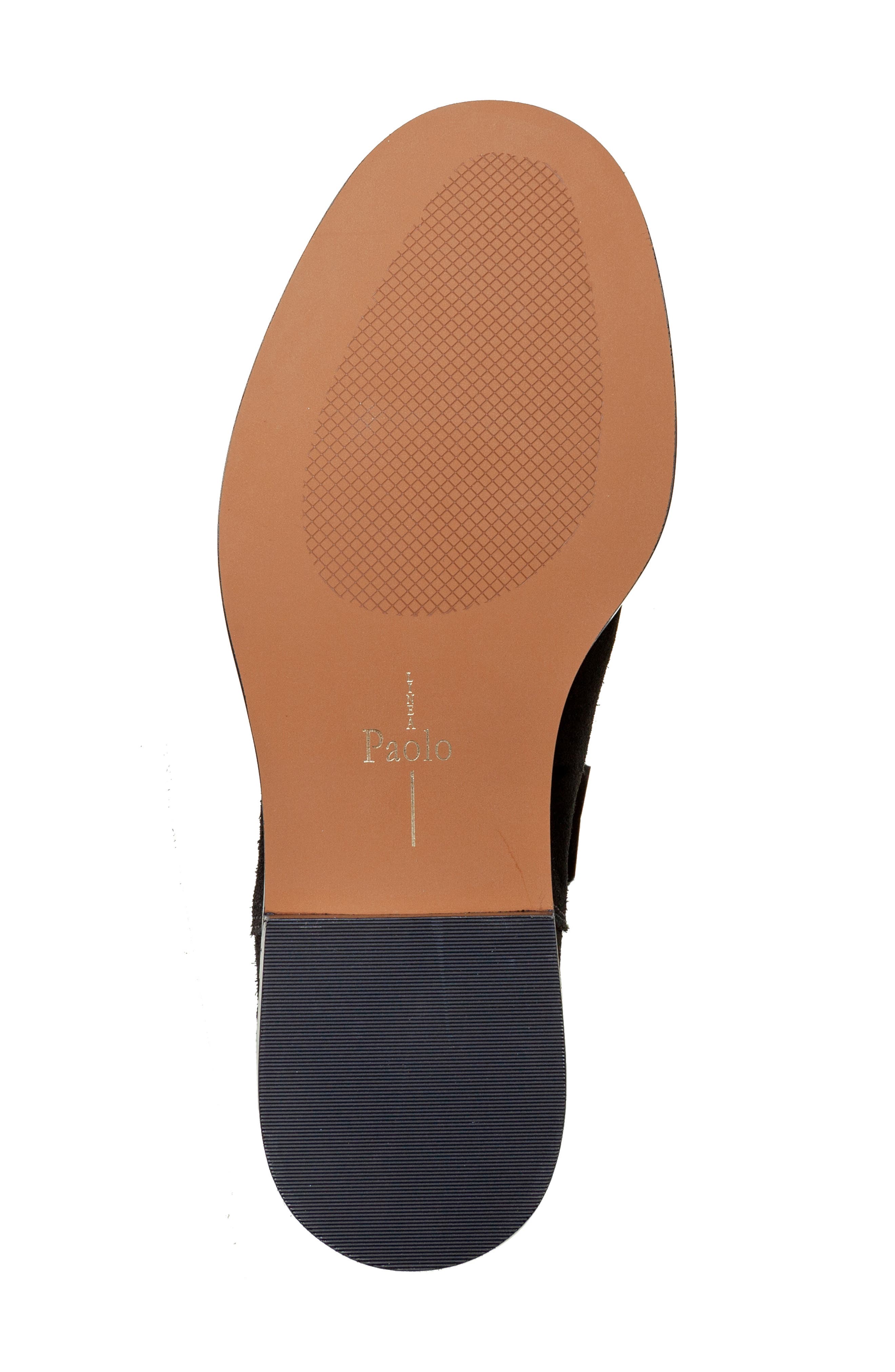 Linea Paolo Terry Slouchy Bootie, Alternate, color, Black