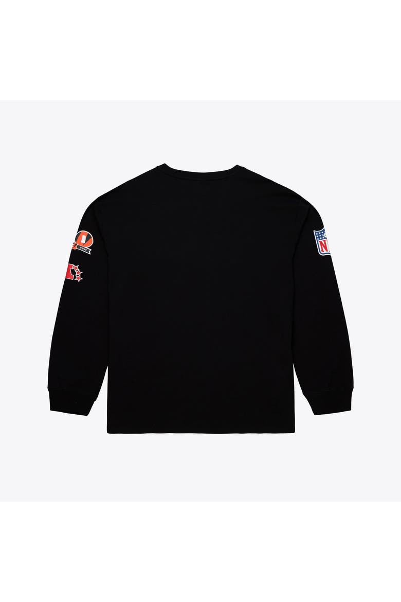 Men's Mitchell & Ness  Black Cincinnati Bengals Big & Tall Training Camp Long Sleeve T-Shirt, Alternate, color, Black