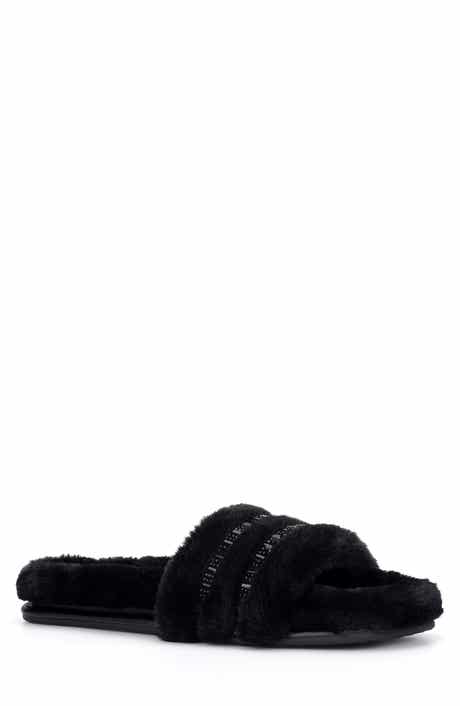 TORGEIS Claudia Faux Fur Slide Slipper