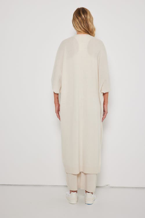 Lisa Todd Uptown Cashmere Duster In Puff