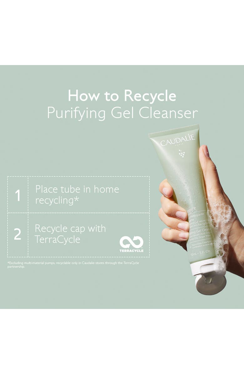CAUDALÍE Vinopure Purifying Gel Cleanser, Alternate, color, 