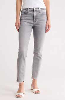 AG Mari Crop Ankle Slim Straight Leg Jeans