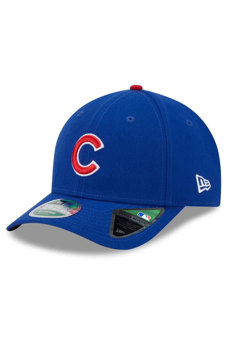 New Era Men's New Era Blue Chicago Cubs 2025 MLB Postseason Side Patch 9FORTY Adjustable Hat, Alternate, color, Blue