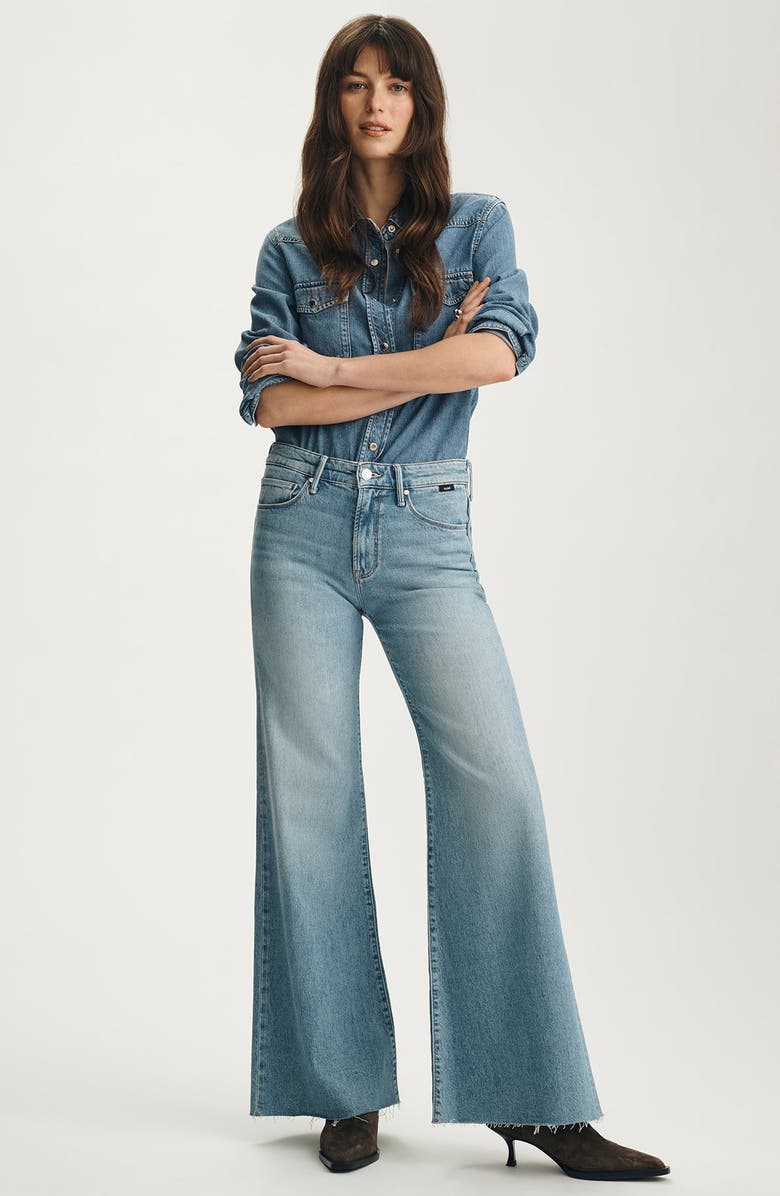Mavi Jeans Gracie Mid Rise Flare Jeans, Alternate, color,