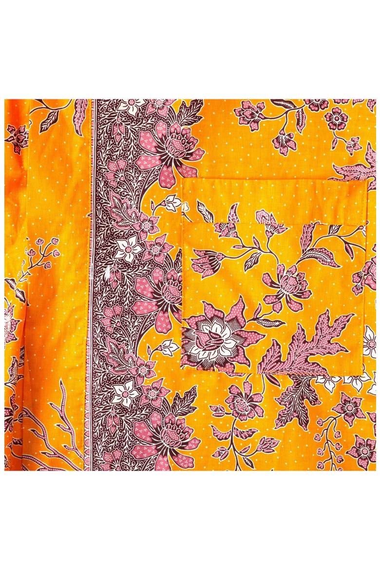 Sunshine Daydream Robe, Alternate, color, Marigold Floral