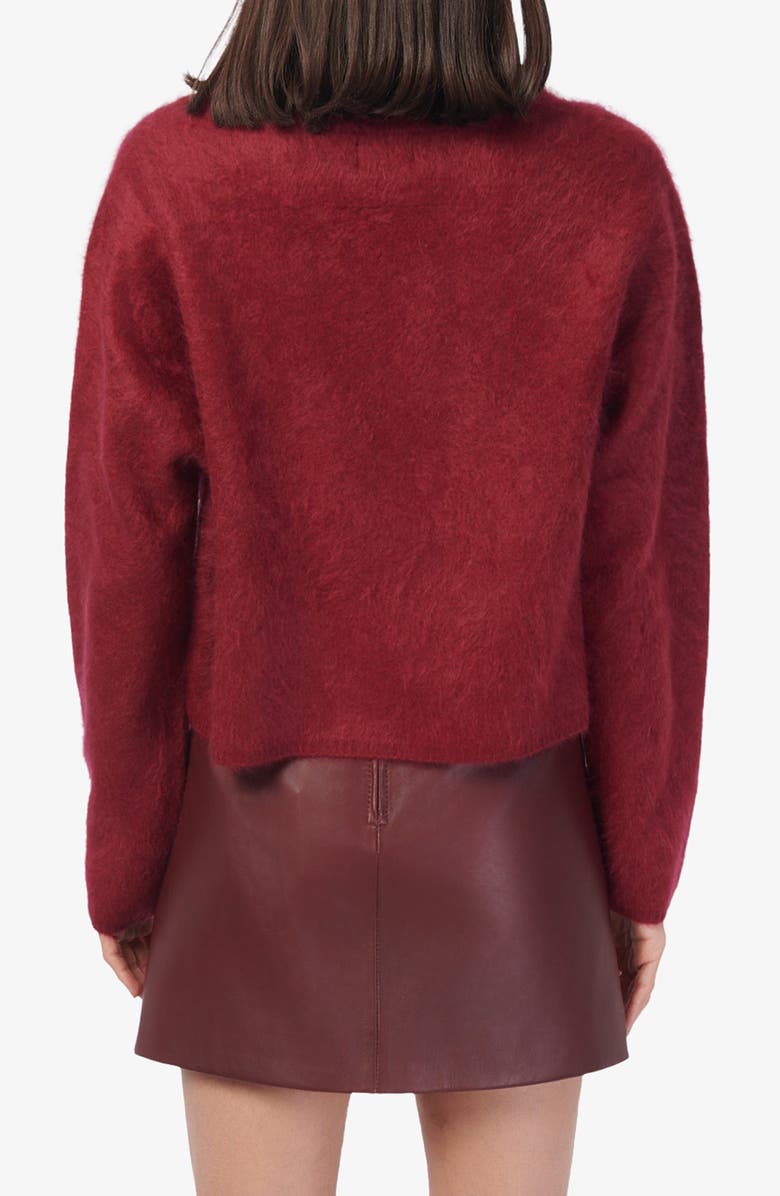 CAMI NYC Niall Cashmere Sweater, Alternate, color, Syrah
