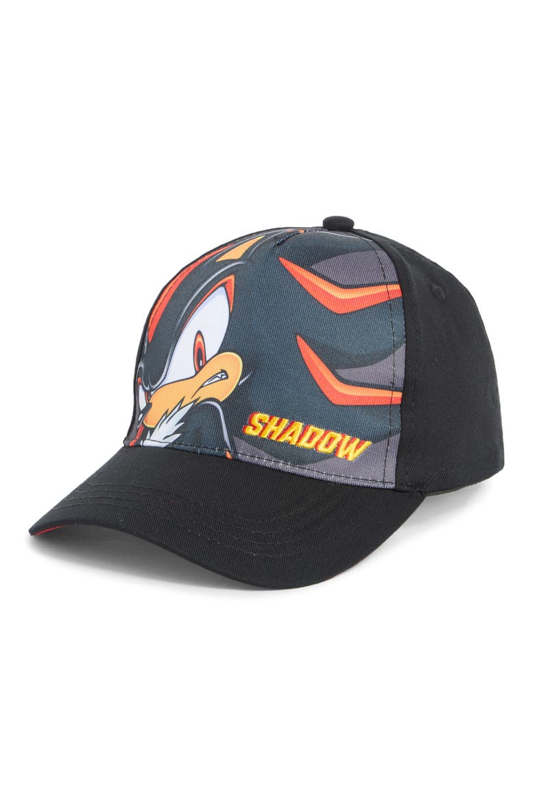 Kids' Sonic the Hedgehog® Big Shadow Snapback Baseball Cap, Main, color, BLACK/ RED