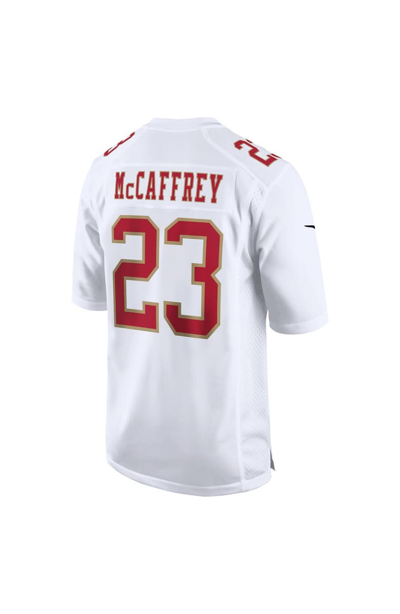 Nike Men's Nike Christian McCaffrey Tundra White San Francisco 49ers Fashion Game Jersey, Alternate, color, White