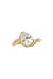  Gold/ Cubic Zirconia