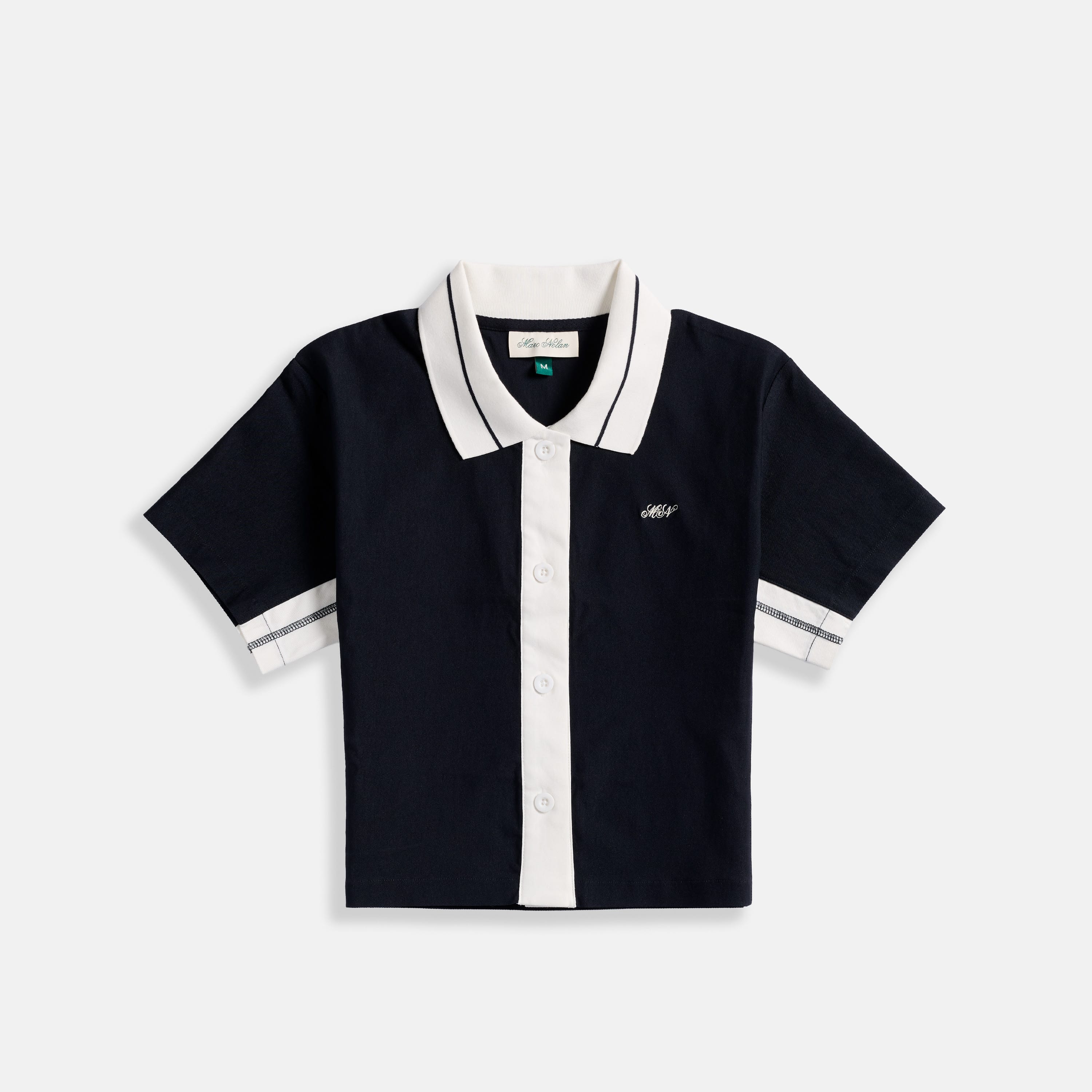 selected Navy/White
