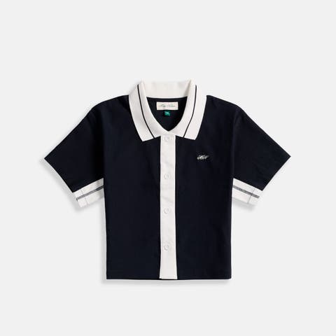 Cropped Tennis Polo