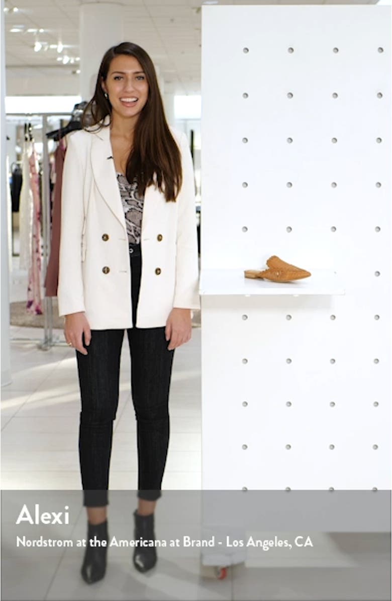 Manindie Pointed Toe Mule, sales video thumbnail