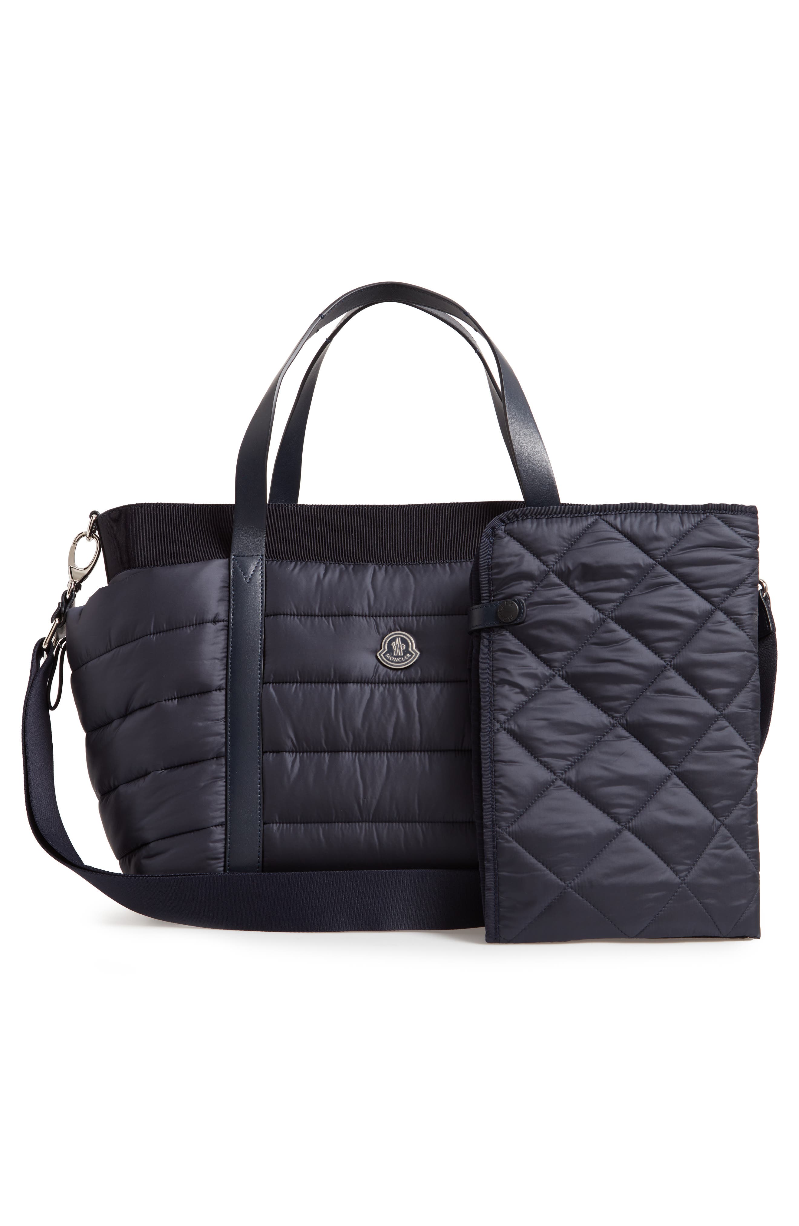 Moncler Nylon Diaper Bag, Alternate, color, 