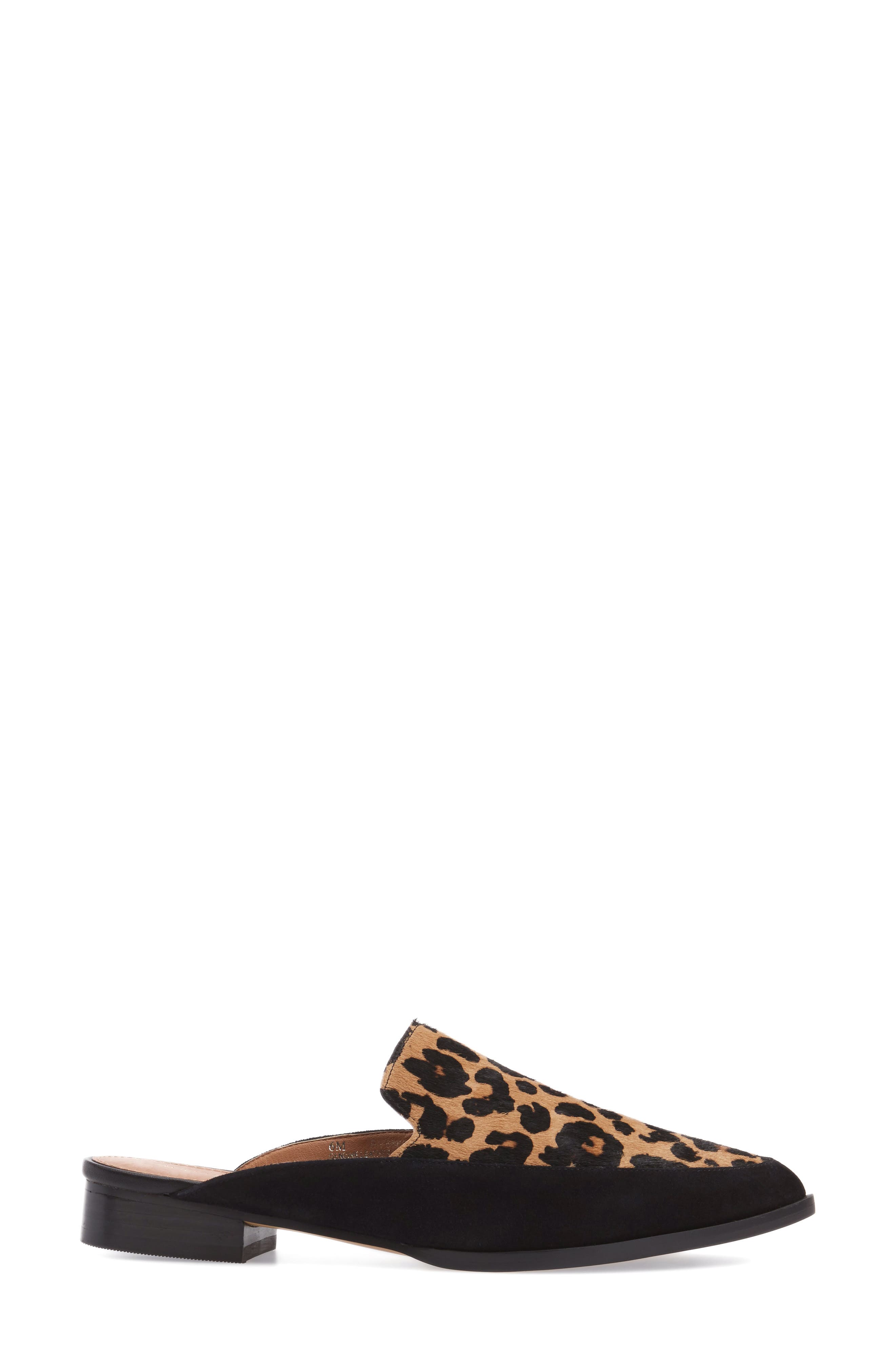 Halogen<sup>®</sup> Corbin Genuine Calf Hair Slide Loafer, Alternate, color, 