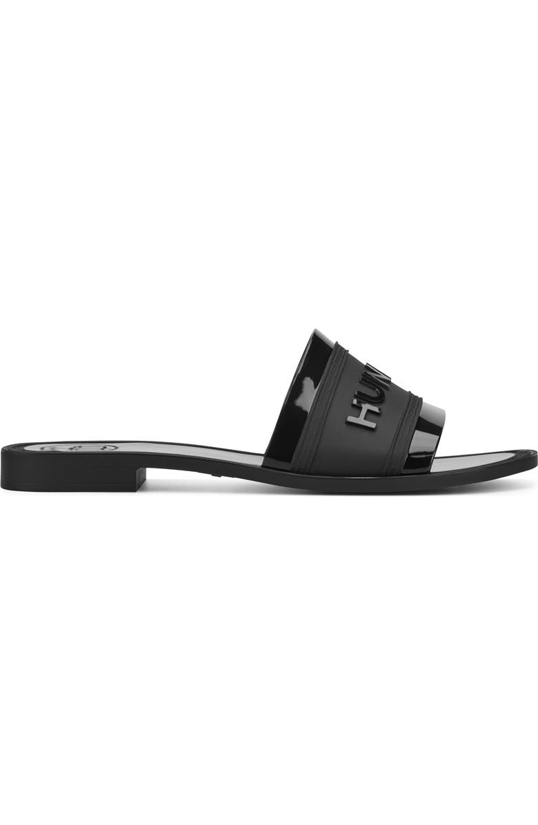 Hunter Marina Slide Sandal, Alternate, color, Black 001