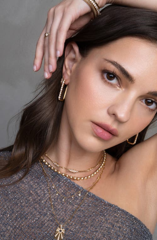 Bony Levy Kiera Tennis Necklace In Gold