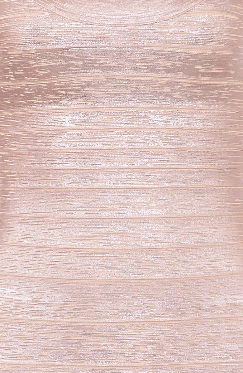 HOUSE OF CB The OG Bandage Maxi Dress, Alternate, color, Rose Gold