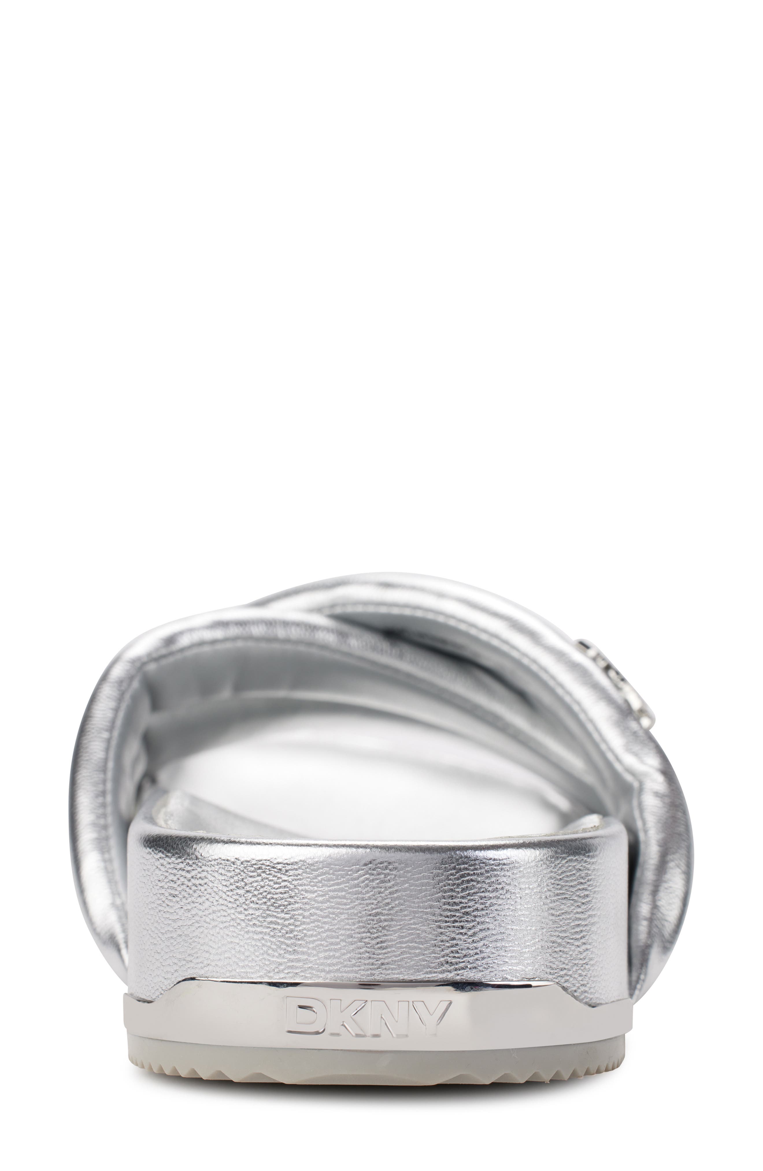 DKNY Crisscross Strap Slide Sandal, Alternate, color, 