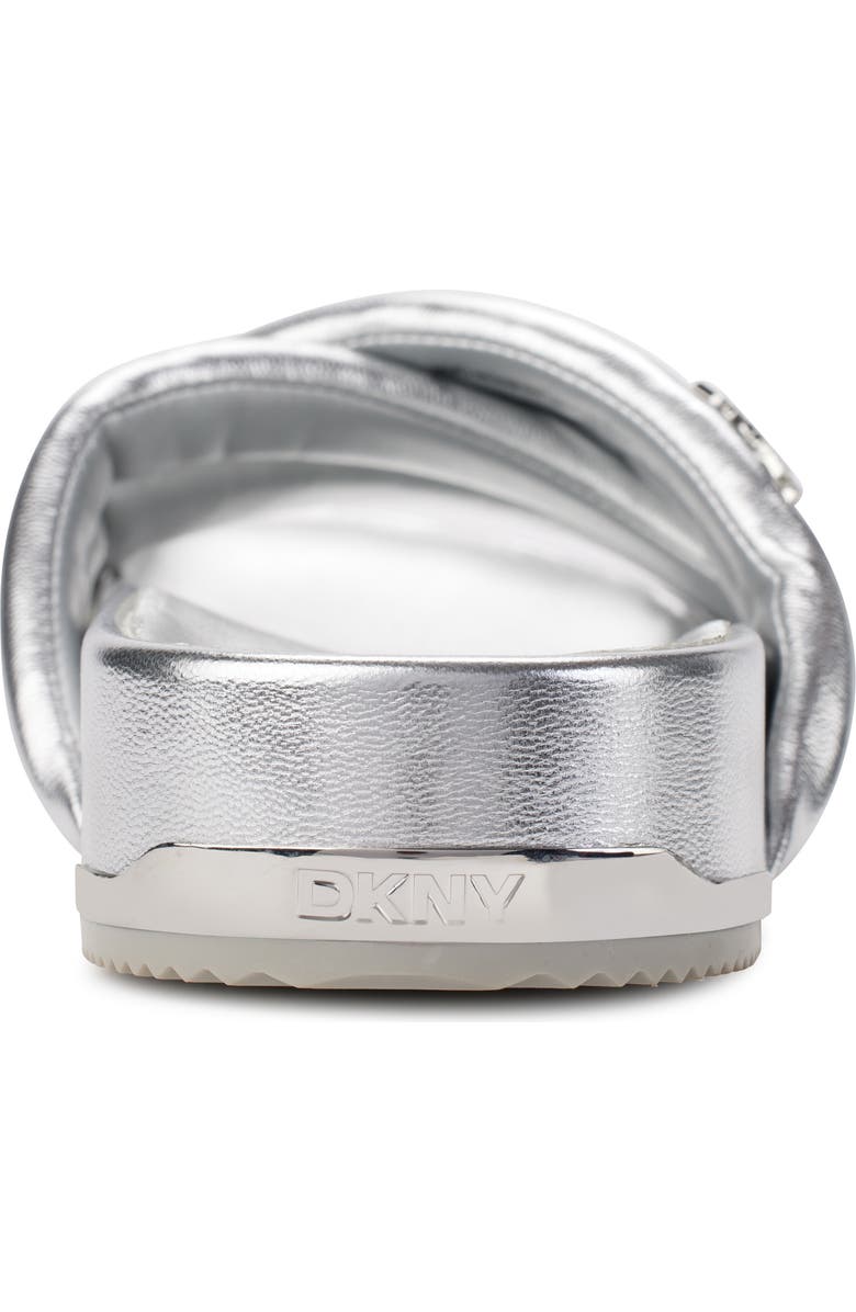 DKNY Crisscross Strap Slide Sandal, Alternate, color,