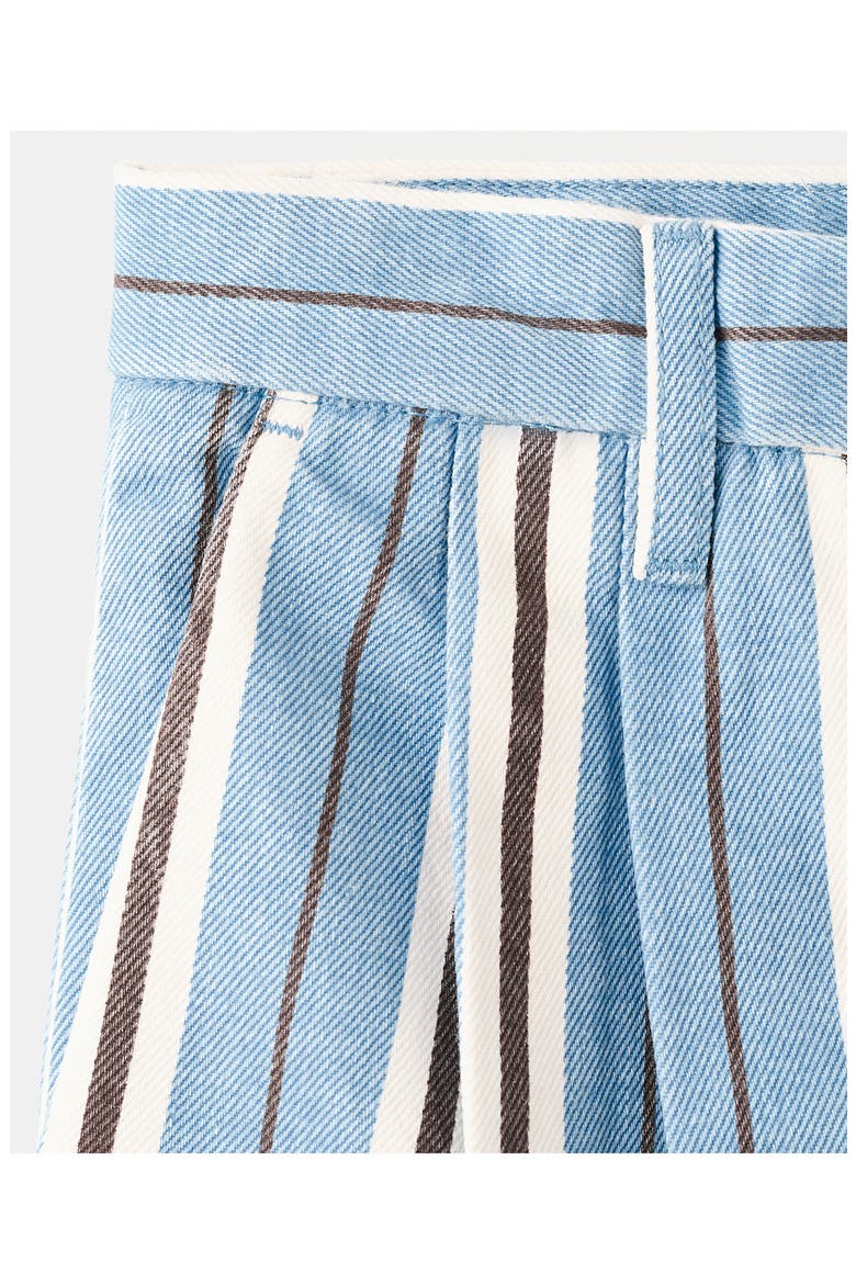 Stripe Wide Leg Pants, Alternate, color, SKY BLUE