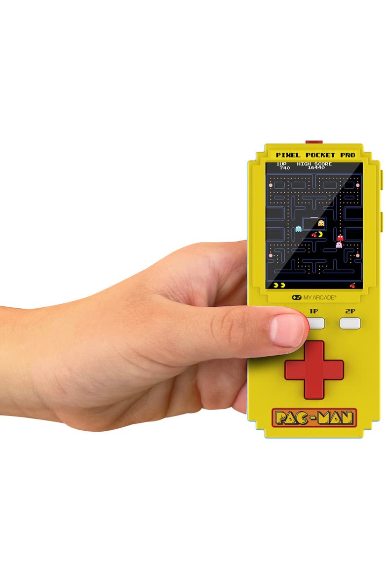 Myarcade Dgunl7130 Pacman Pixel Pocket Pro Handhel, Alternate, color, Multicolor
