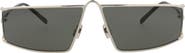 Saint Laurent SL606 66mm Oversize Square Sunglasses