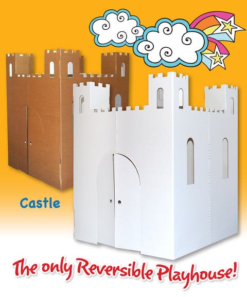 Blank Cardboard Castle