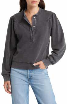 Rails Dex Snap Placket Sweatshirt