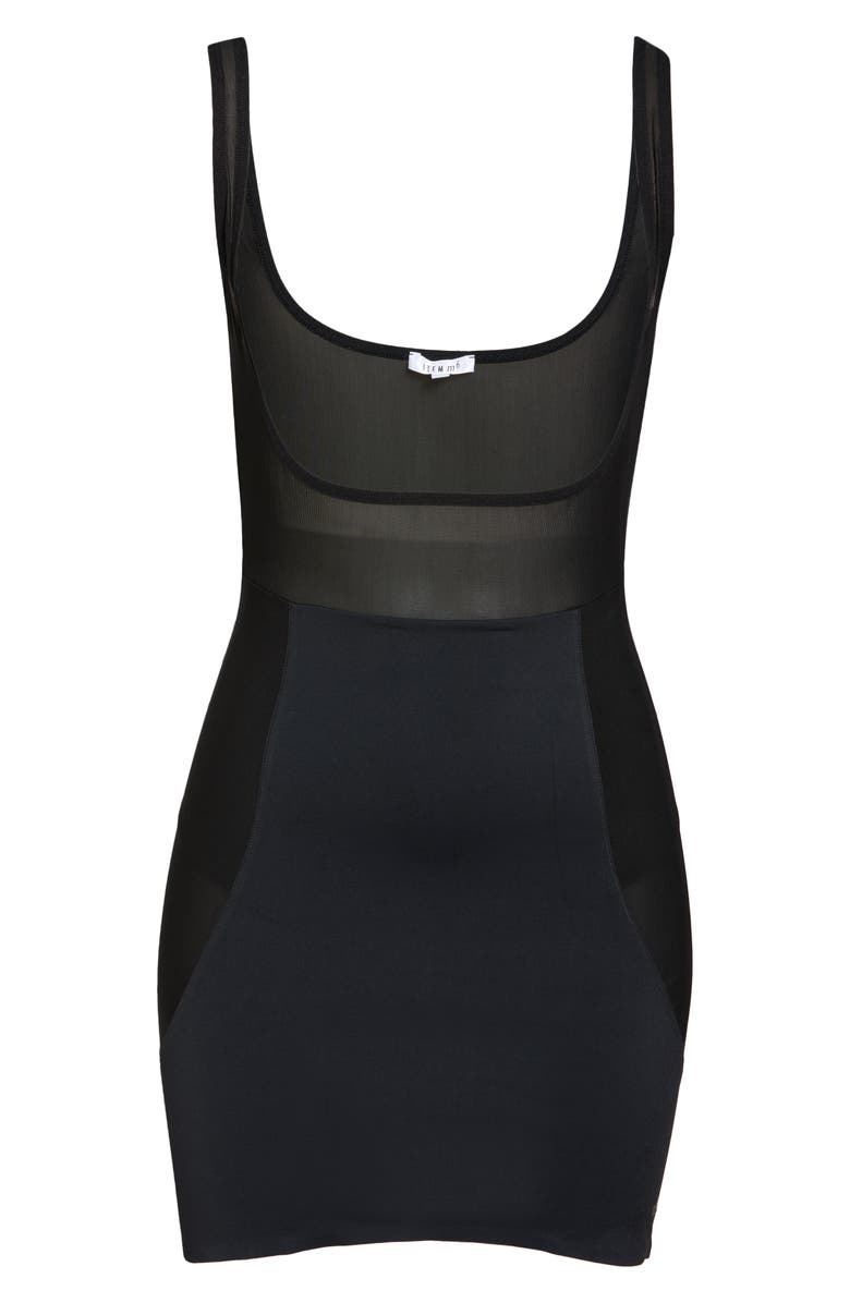 ITEM m6 Power Mesh Open Bust Shape Slip, Alternate, color,