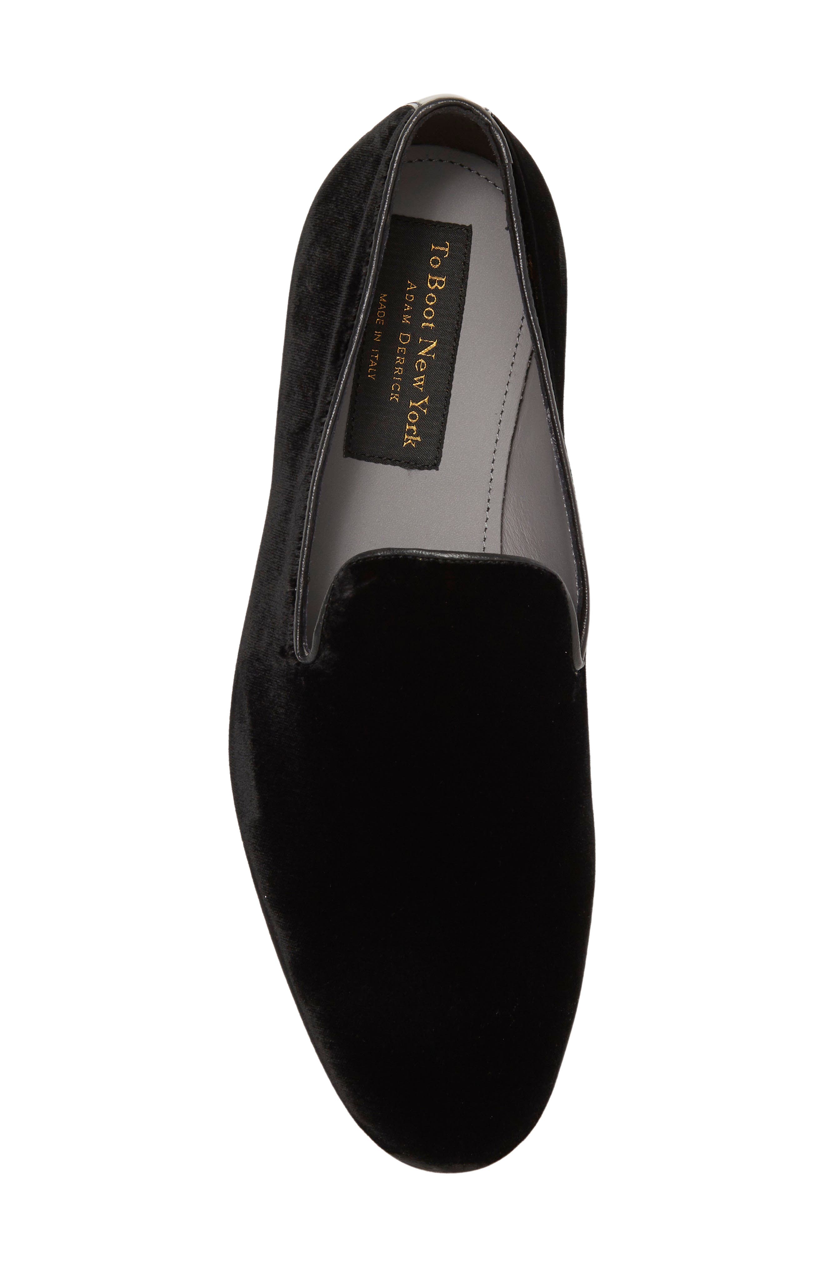 TO BOOT NEW YORK Lucca Patent Leather Loafer, Alternate, color, Velluto Black