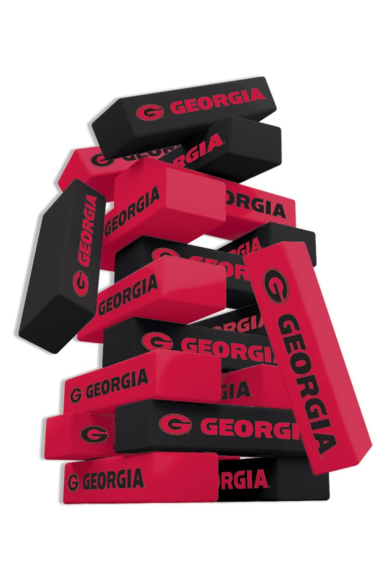 Georgia Bulldogs Tumble Tower, Alternate, color, Multicolor