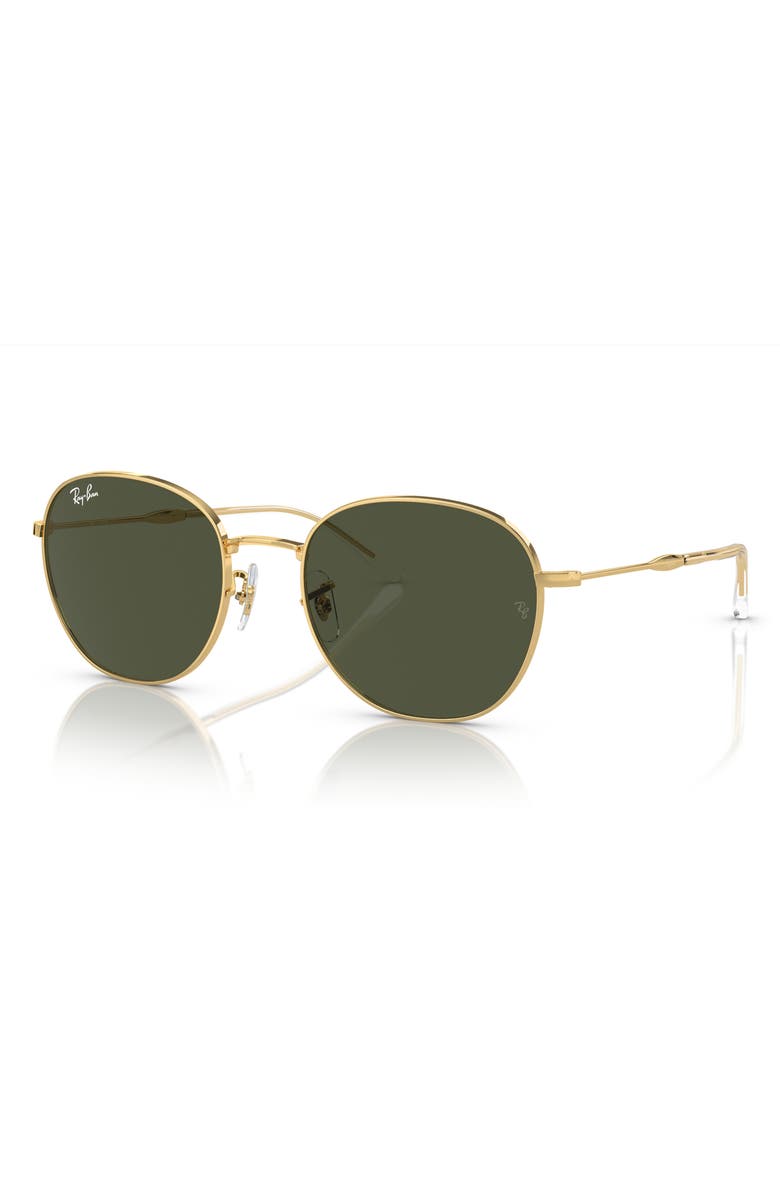 Ray-Ban 55mm Phantos Sunglasses, Alternate, color, Gold Flash