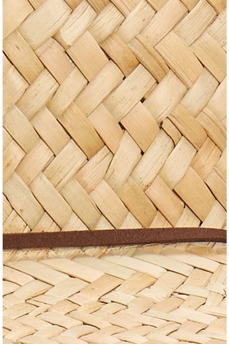 Bells II Straw Sun Hat, Alternate, color, TAN/TAN