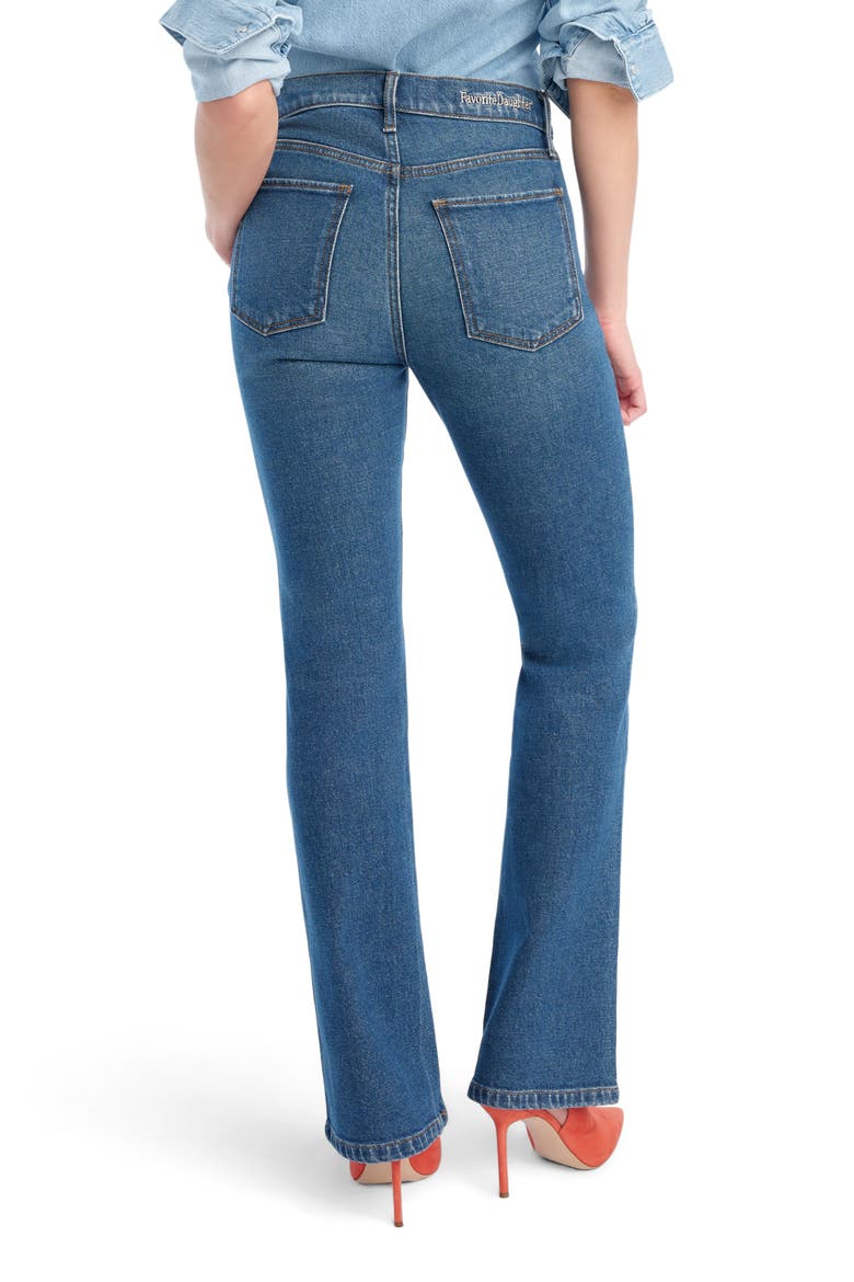 The Morgan Shortie High Waist Bootcut Jeans, Alternate, color, FLAGSTAFF
