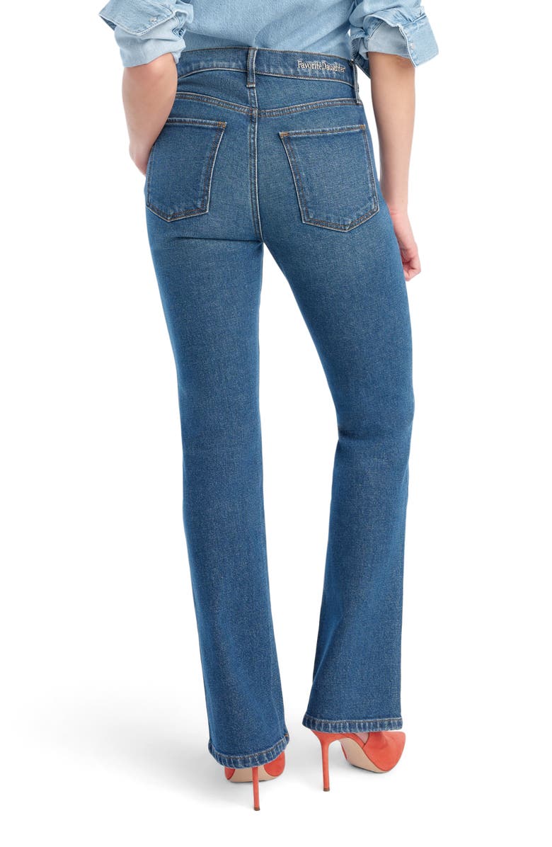 Favorite Daughter The Morgan Shortie High Waist Bootcut Jeans, Alternate, color, 