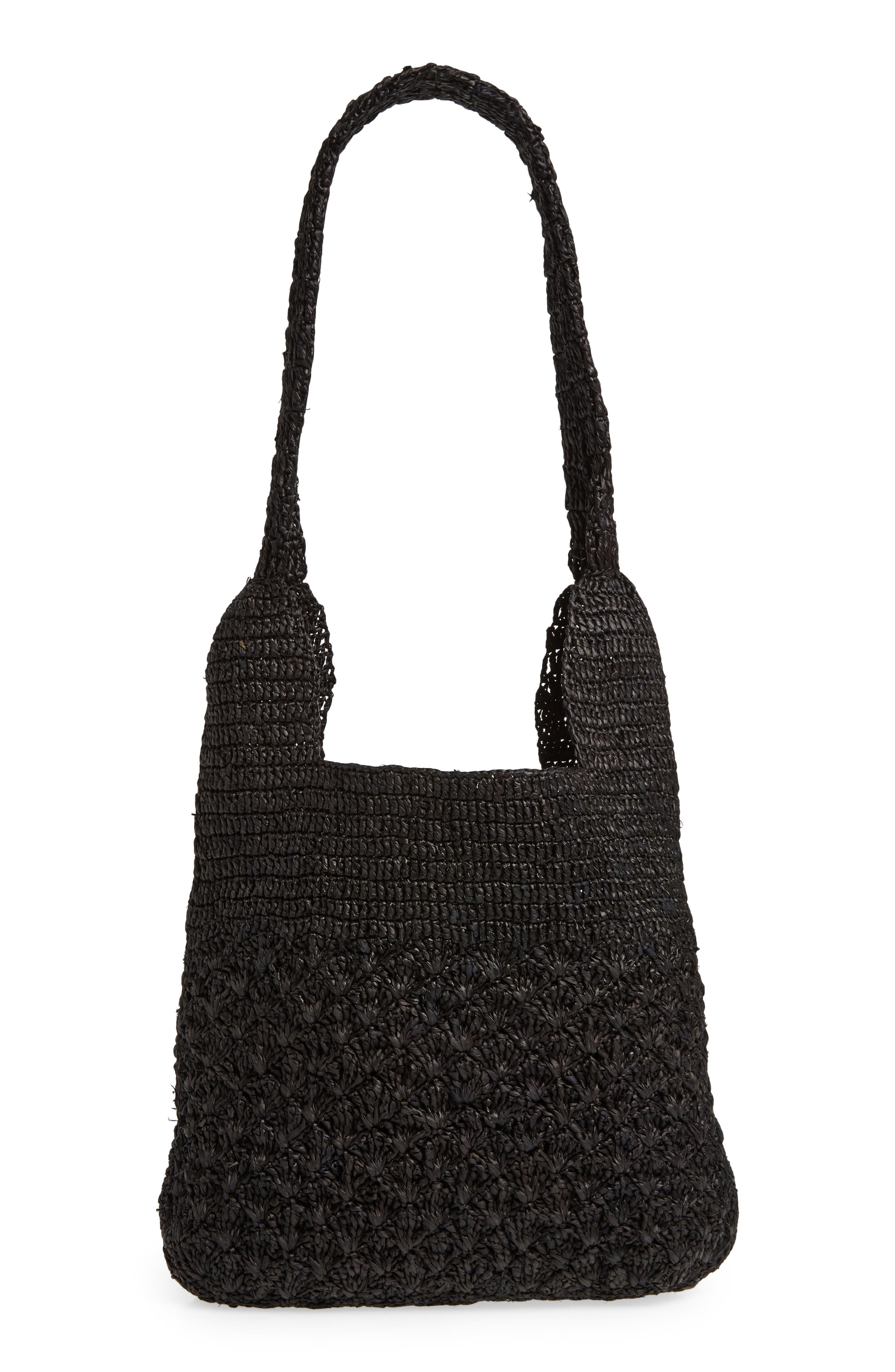 Isabel Marant Small Praia Raffia Tote, Alternate, color, 