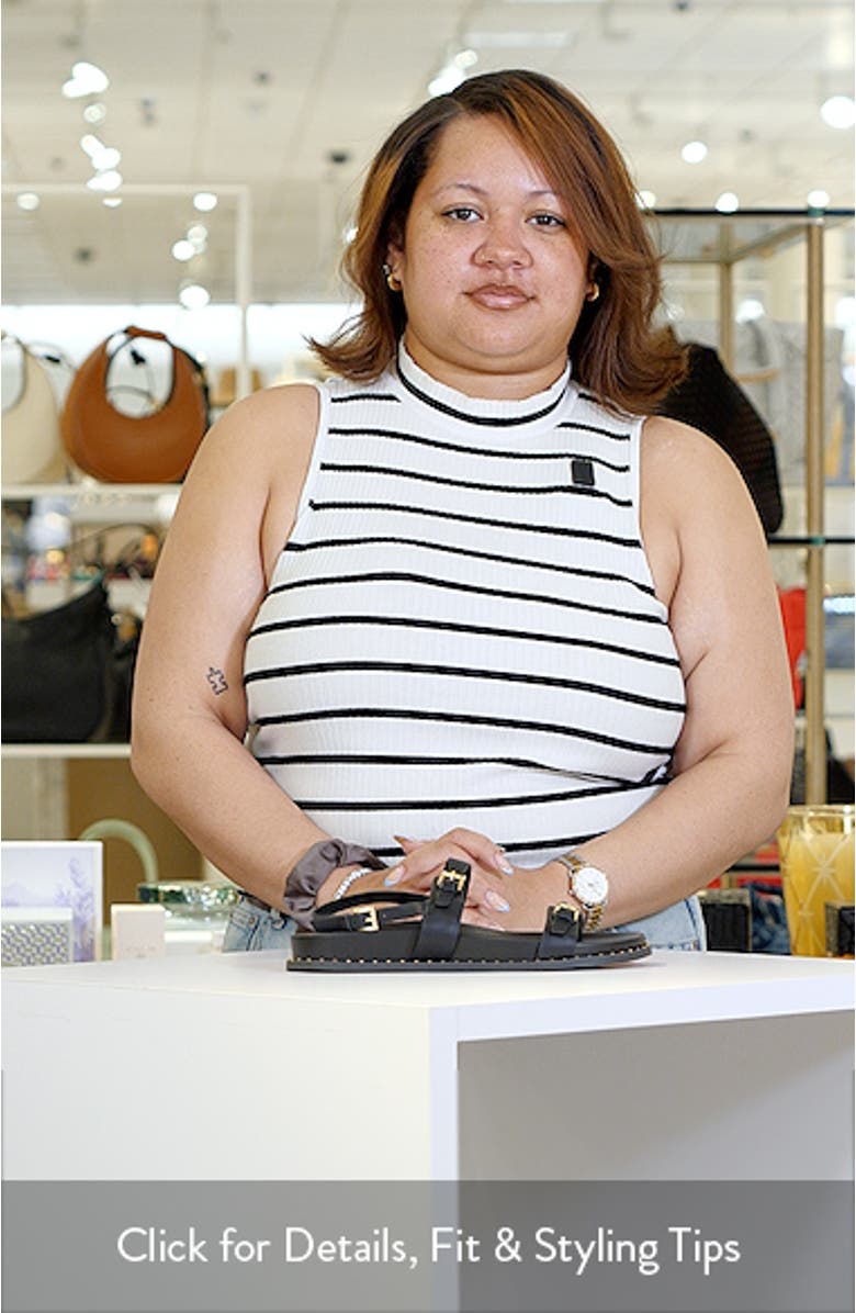 Drinity Flat Slingback Sandal, sales video thumbnail