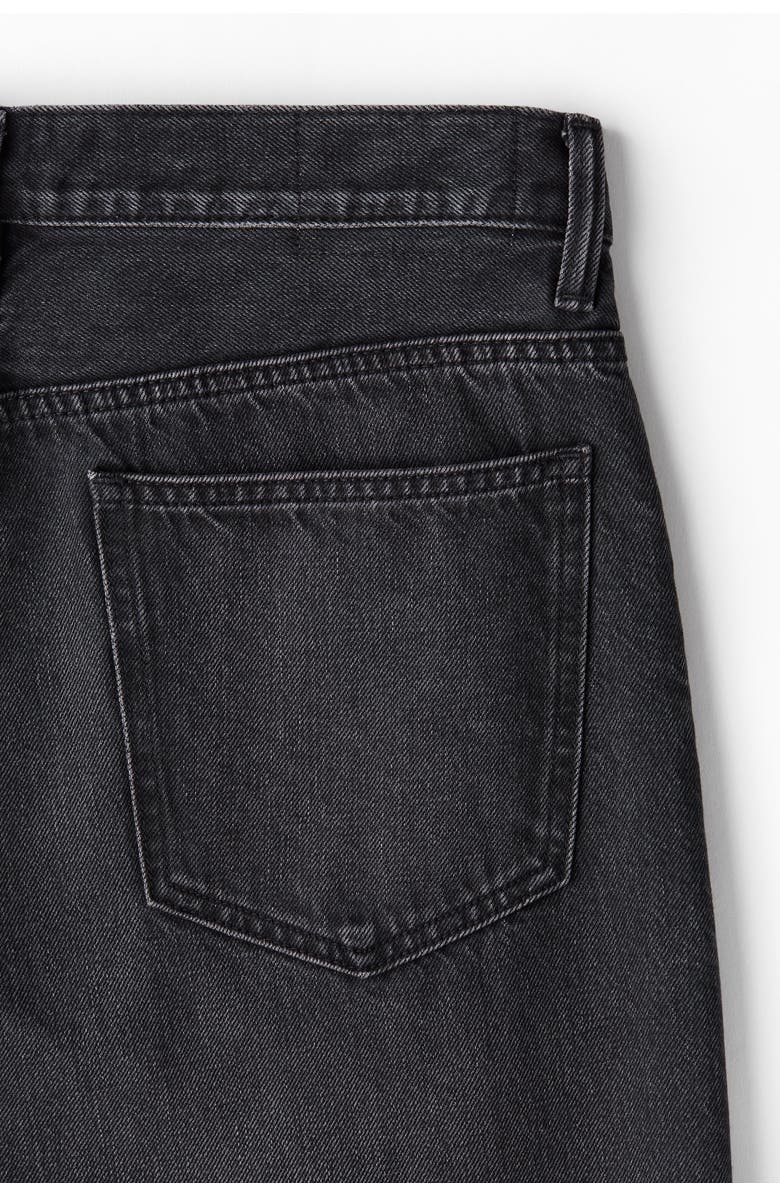 H&M Baggy Jeans, Alternate, color, Black