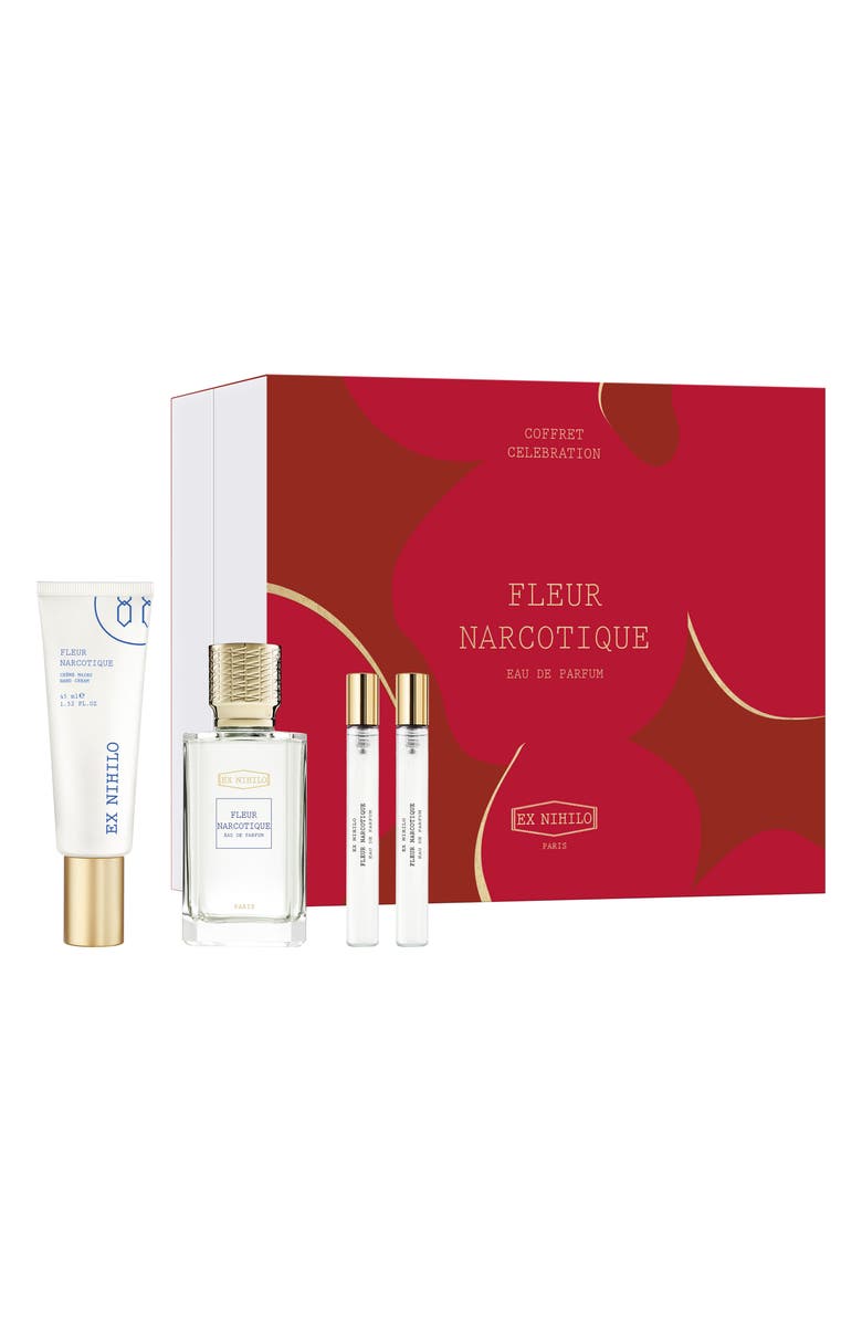 EX NIHILO Fleur Narcotique 4-Piece Fragrance Set, Main, color,