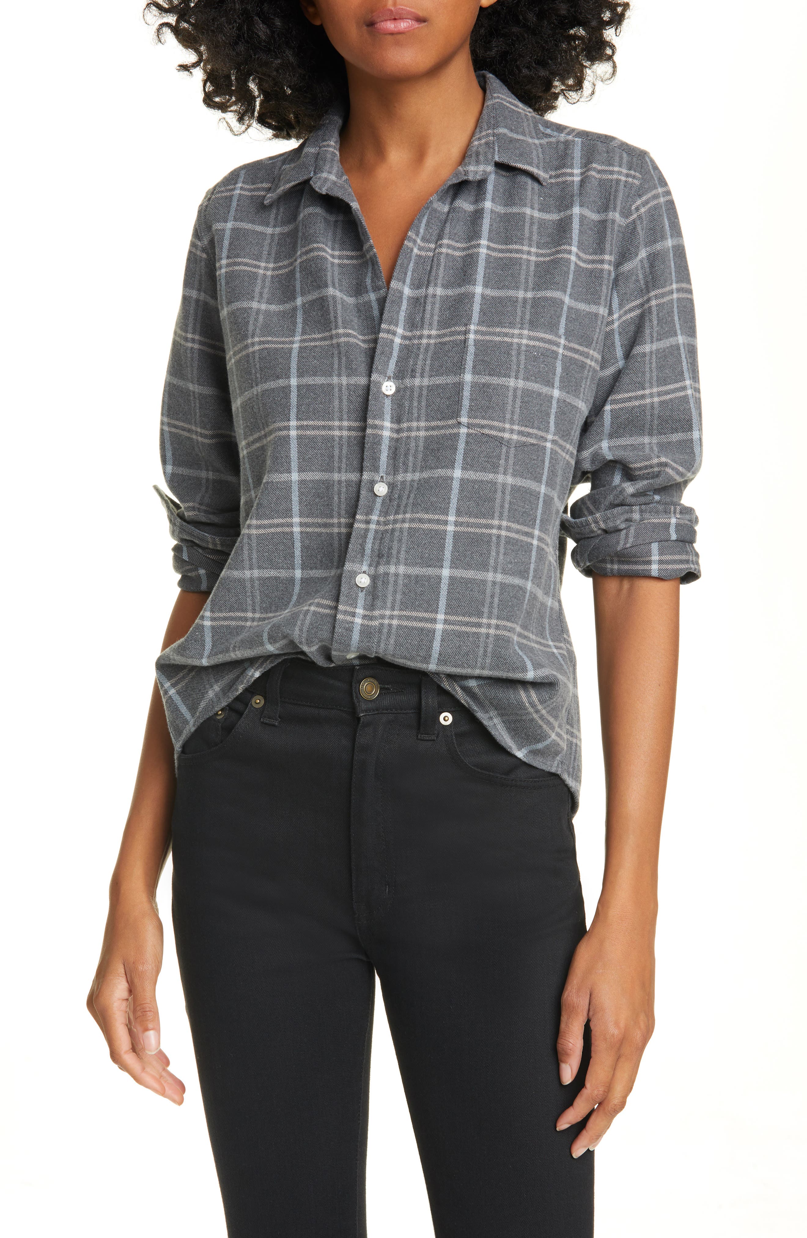 Frank & Eileen Long Sleeve Flannel Button-Up Shirt (Women) | Nordstromrack