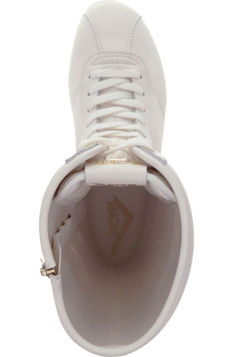 PONY KO-80 Extra High Sneakers, Alternate, color, Snow White/Gold