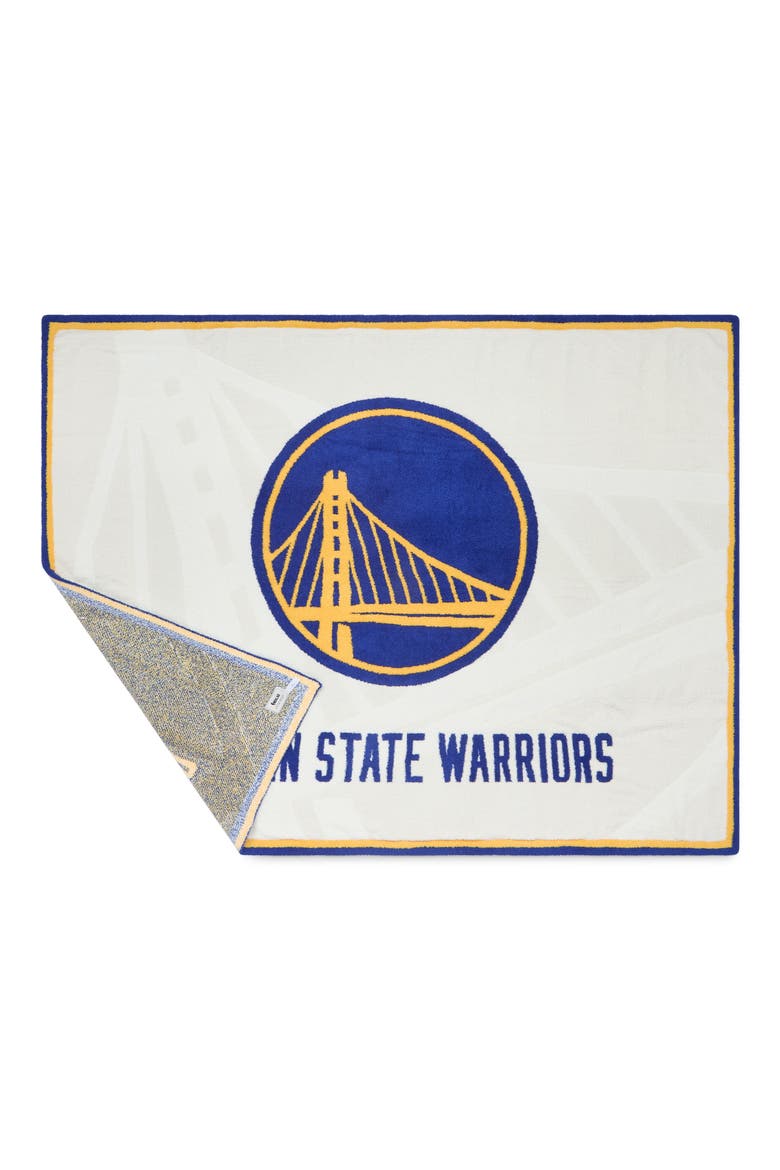 CozyChic® Golden State Warriors Throw, Alternate, color, PEARL MULTI