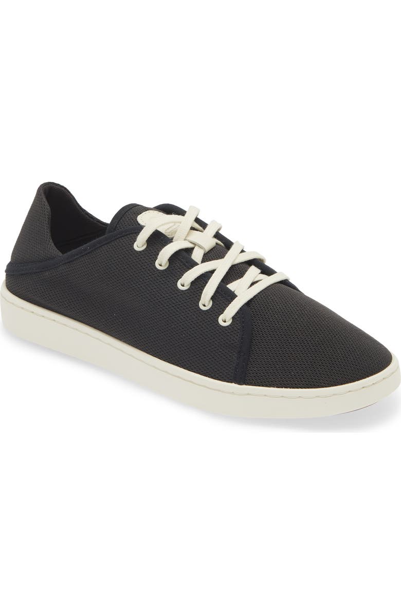 OluKai Pehuea Li Convertible Sneaker, Main, color, Black / White Sand