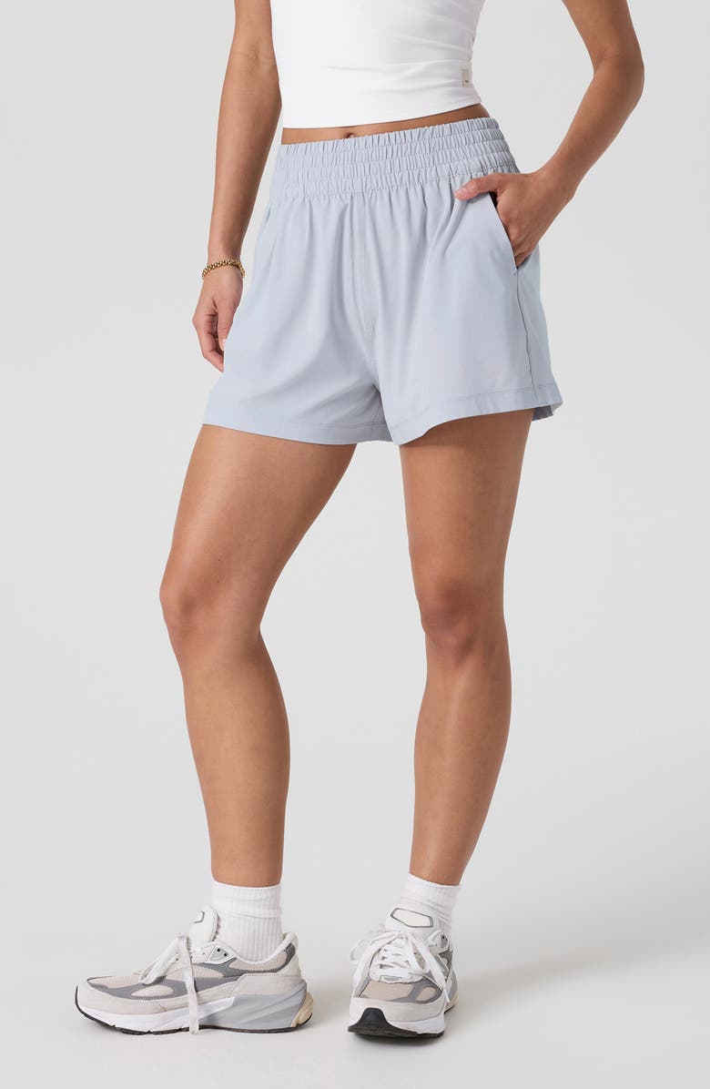 Vuori Villa Shorts, Alternate, color, Glacier