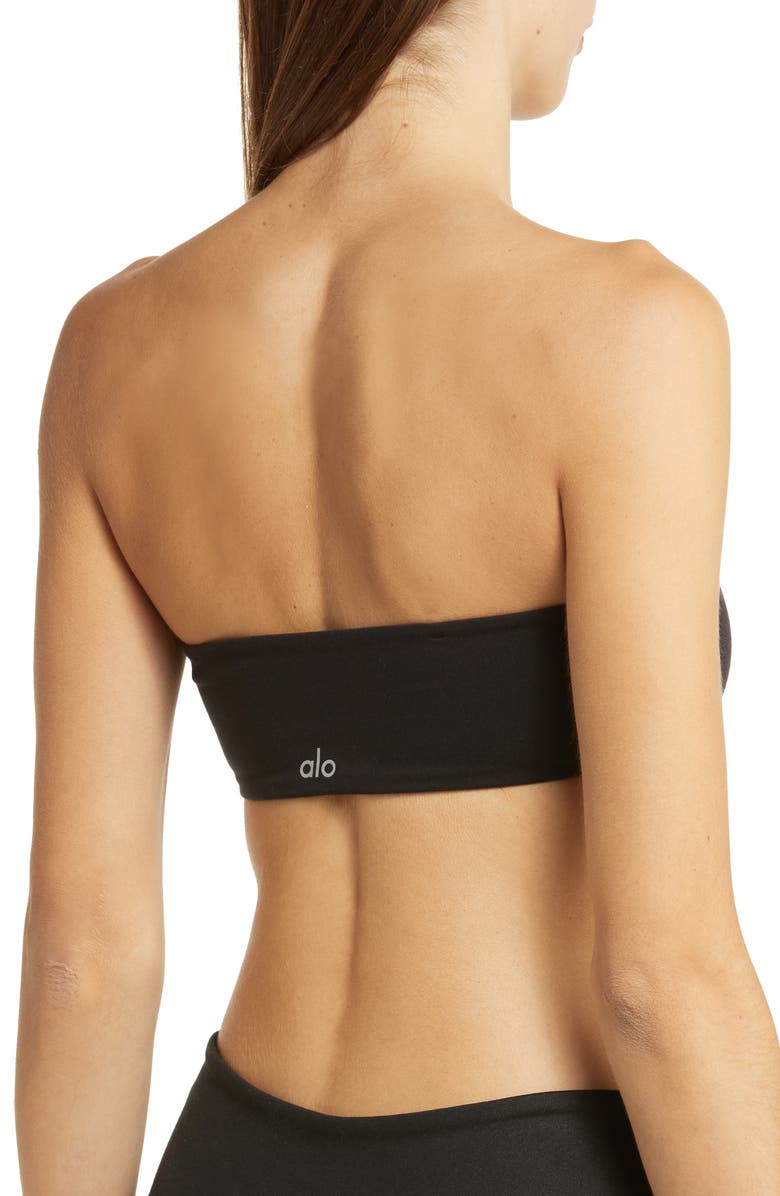 Alo Socialite Airbrush Bandeau Bra, Alternate, color,